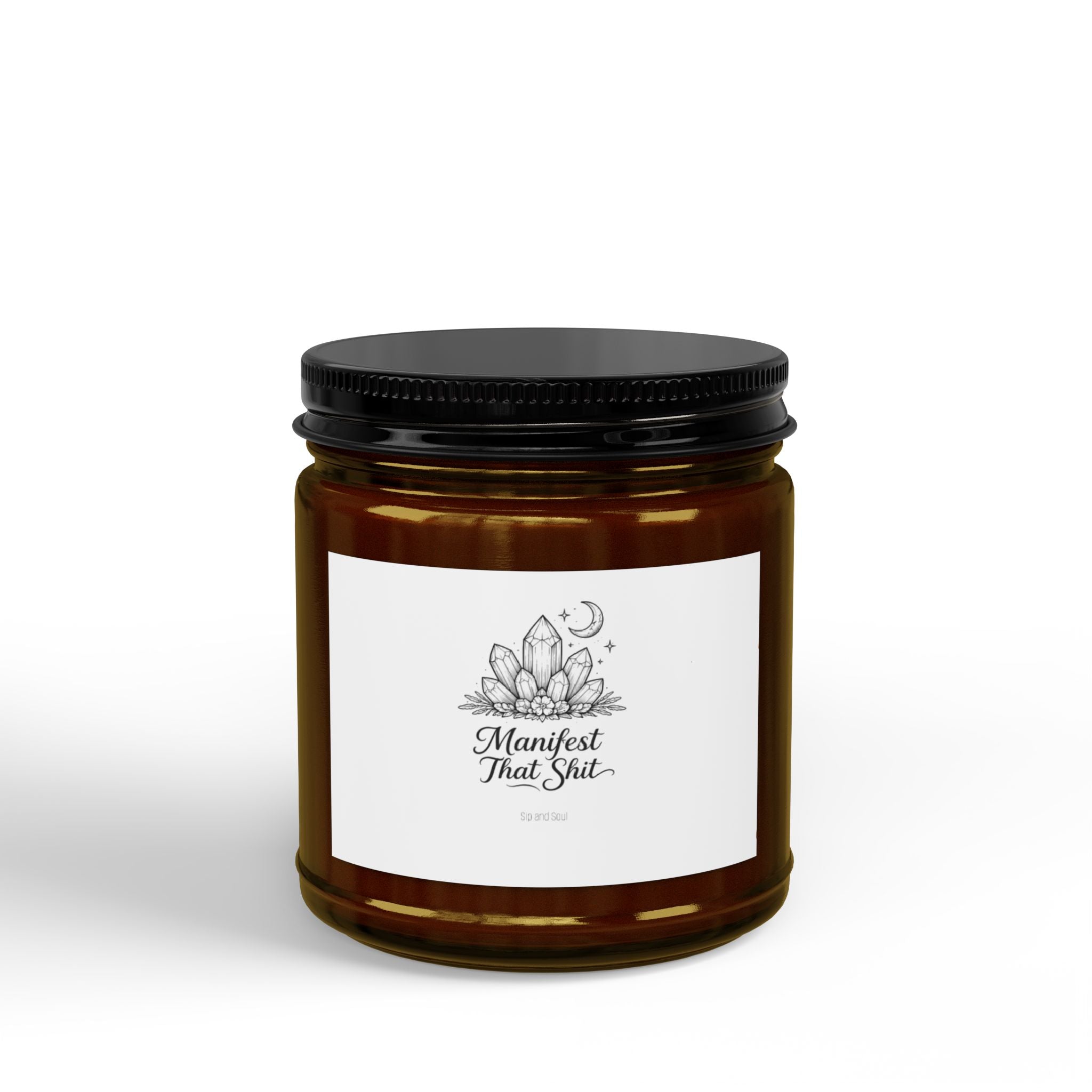 Soya Duftkerze — "Manifest That Shit"  (4oz & 9oz)