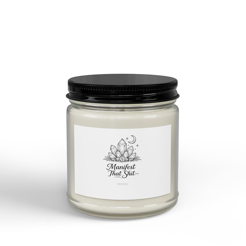 Soya Duftkerze — "Manifest That Shit"  (4oz & 9oz)
