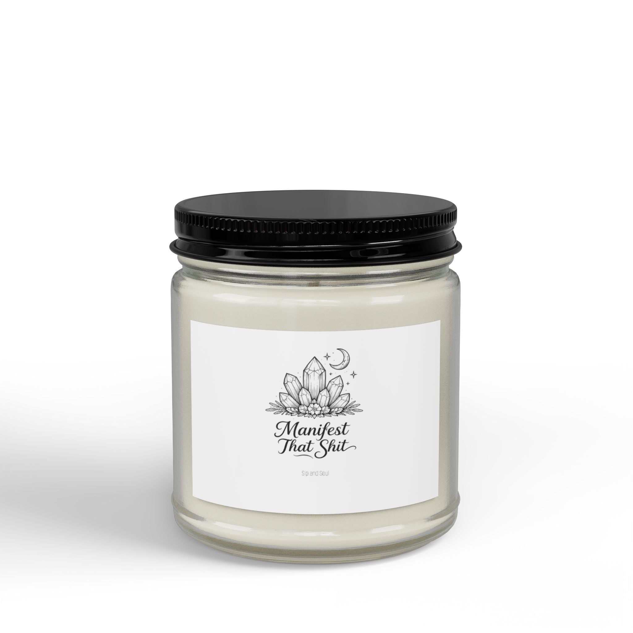Soya Duftkerze — "Manifest That Shit"  (4oz & 9oz)