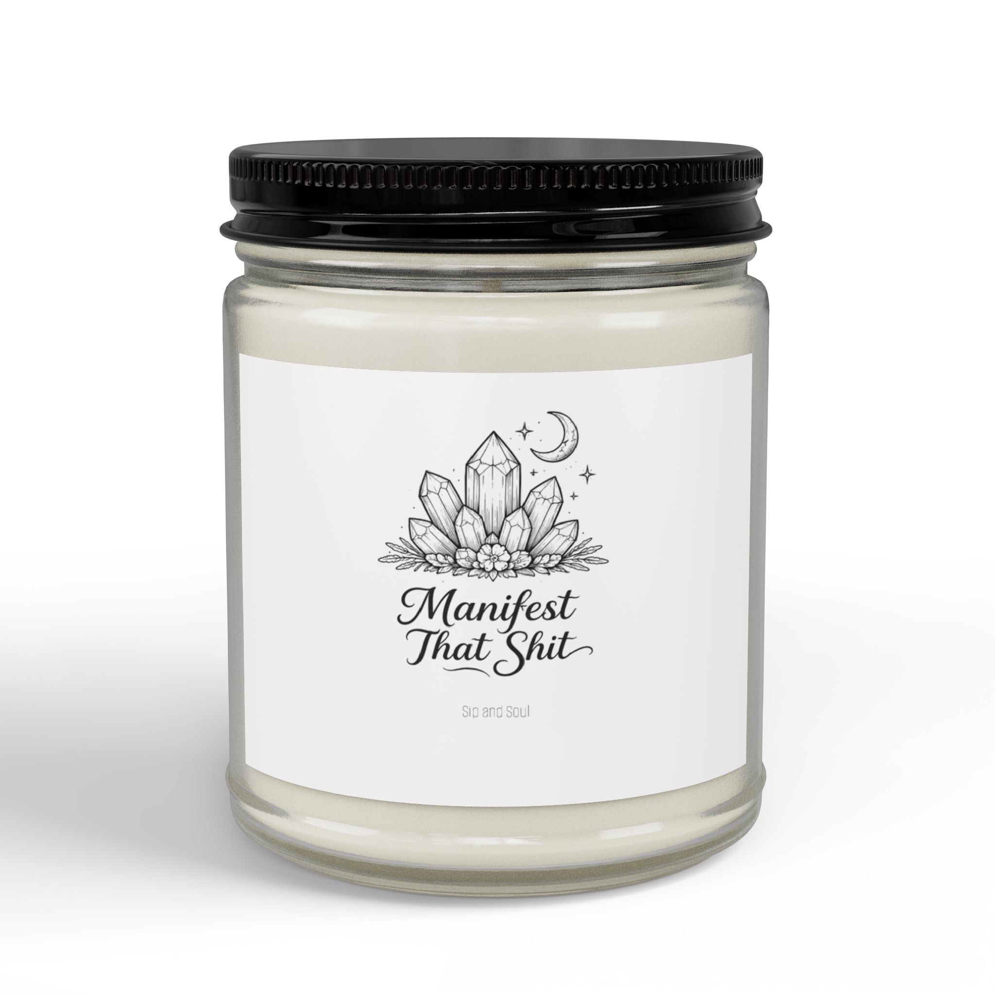 Soya Duftkerze — "Manifest That Shit"  (4oz & 9oz)