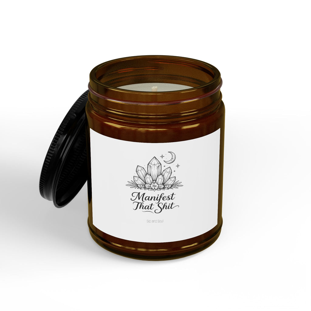 Soya Duftkerze — "Manifest That Shit"  (4oz & 9oz)