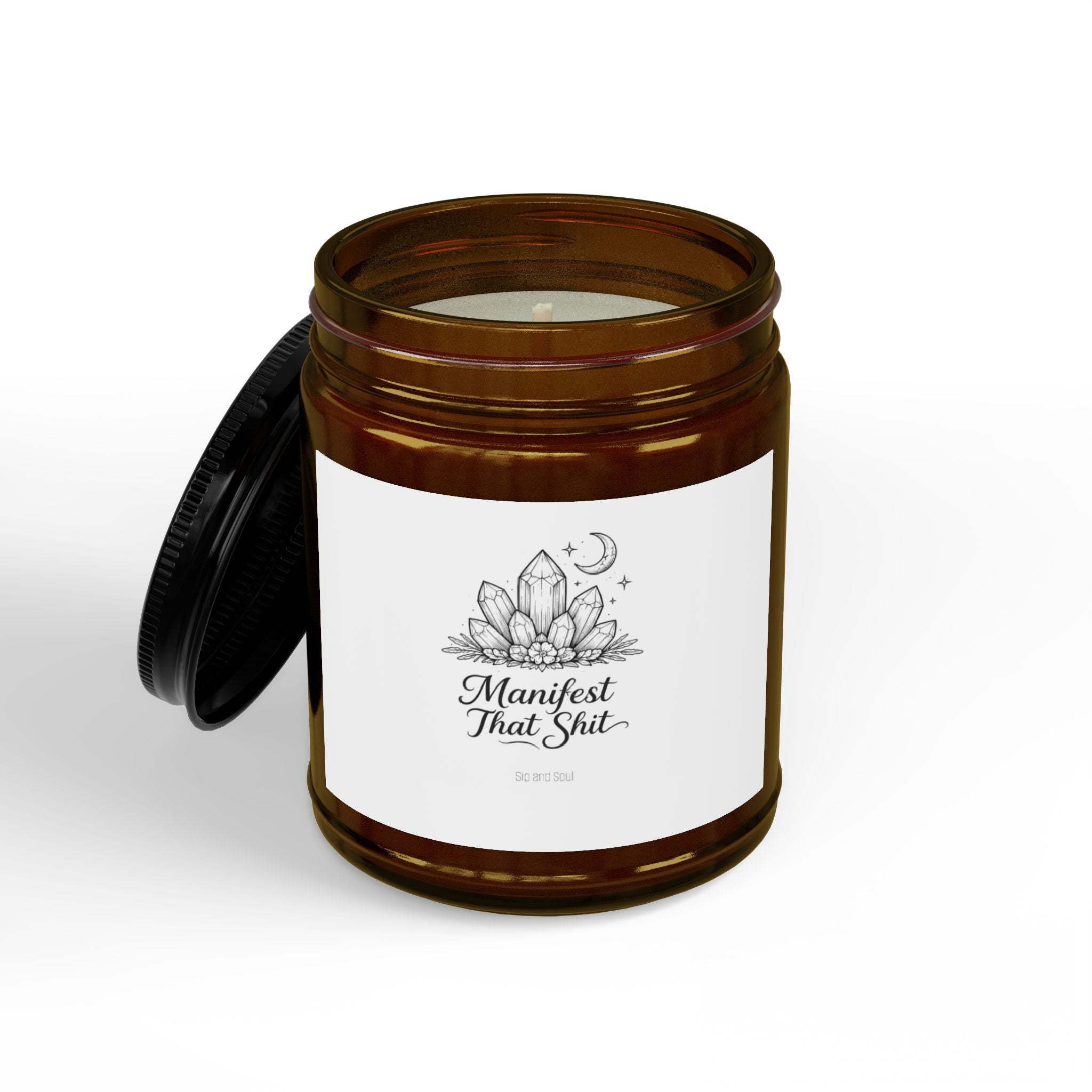 Soya Duftkerze — "Manifest That Shit"  (4oz & 9oz)