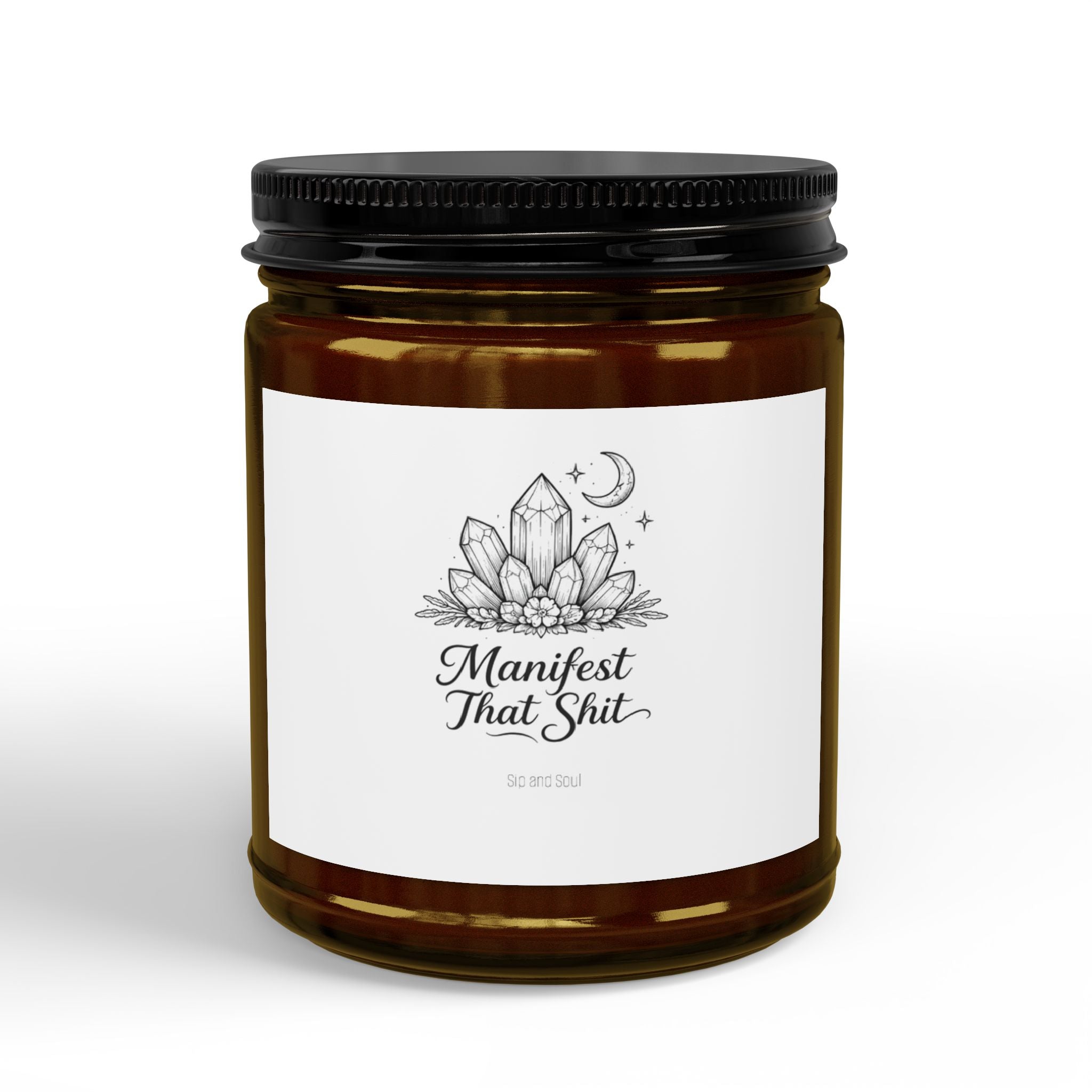 Soya Duftkerze — "Manifest That Shit"  (4oz & 9oz)