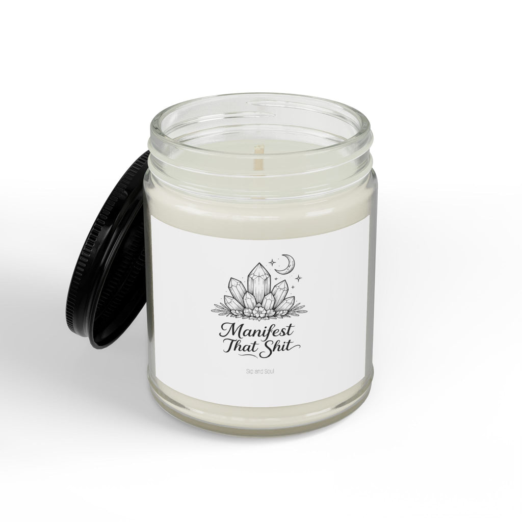 Soya Duftkerze — "Manifest That Shit"  (4oz & 9oz)