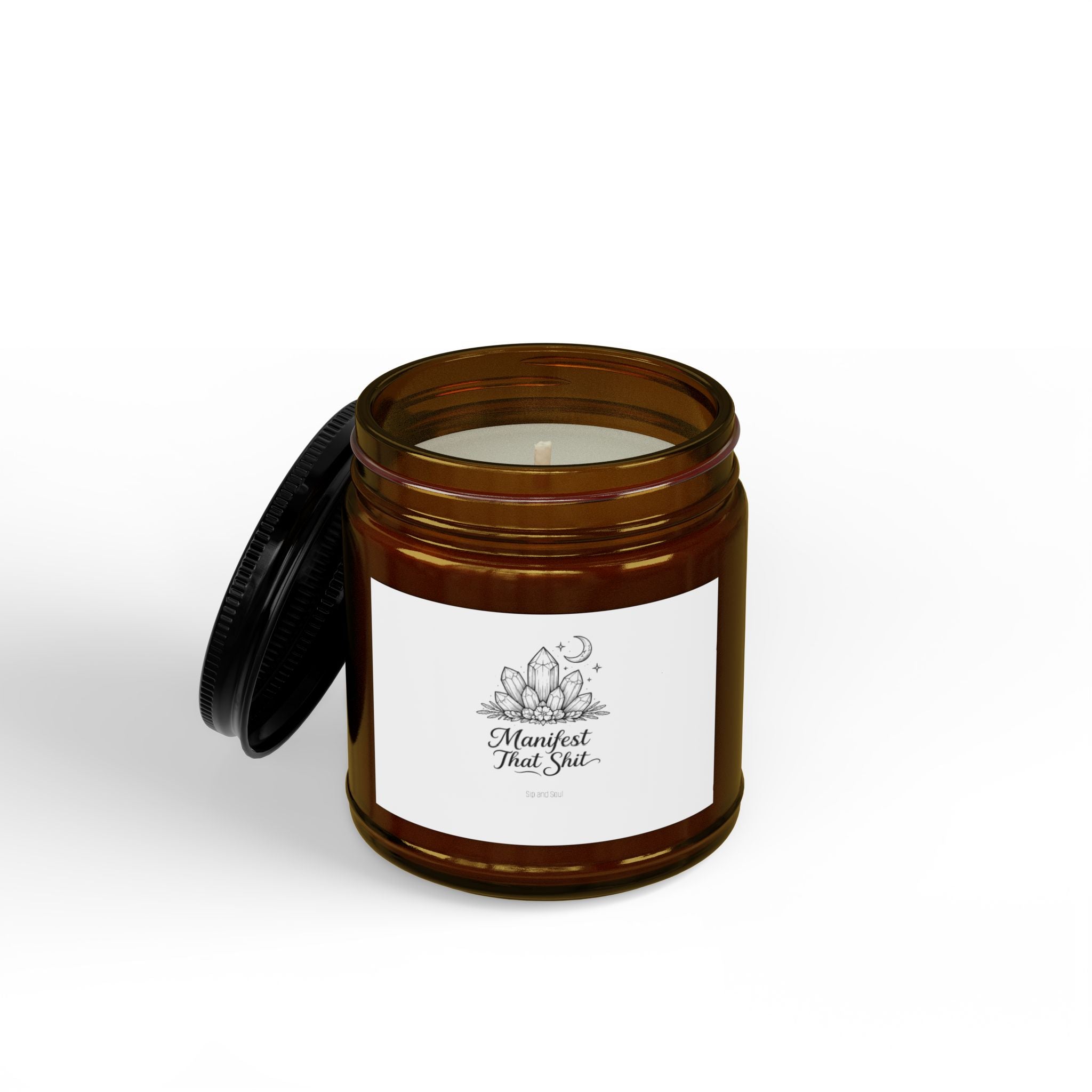 Soya Duftkerze — "Manifest That Shit"  (4oz & 9oz)