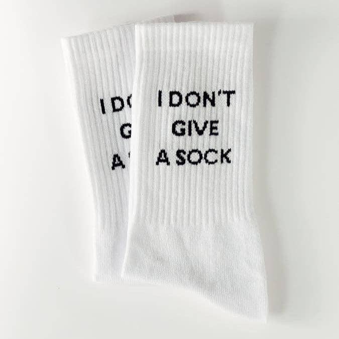 I don't give a Sock Statement Socken
