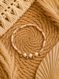 Thandi Elastisches Sommerarmband mit Perlen