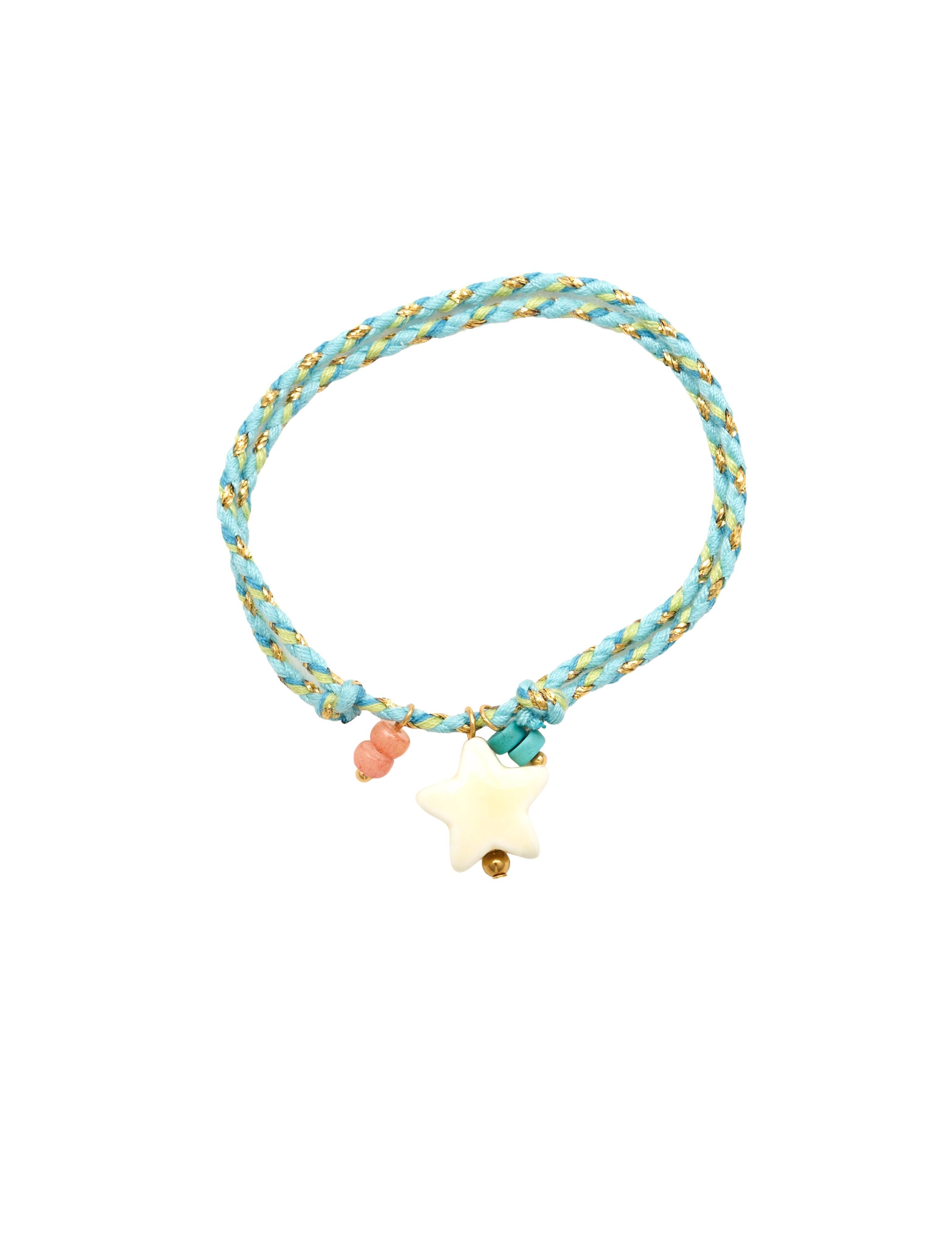 Hoshi Bohem Armband mit Keramik-Sternanhänger