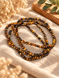 Armband Tigerauge Glitzer