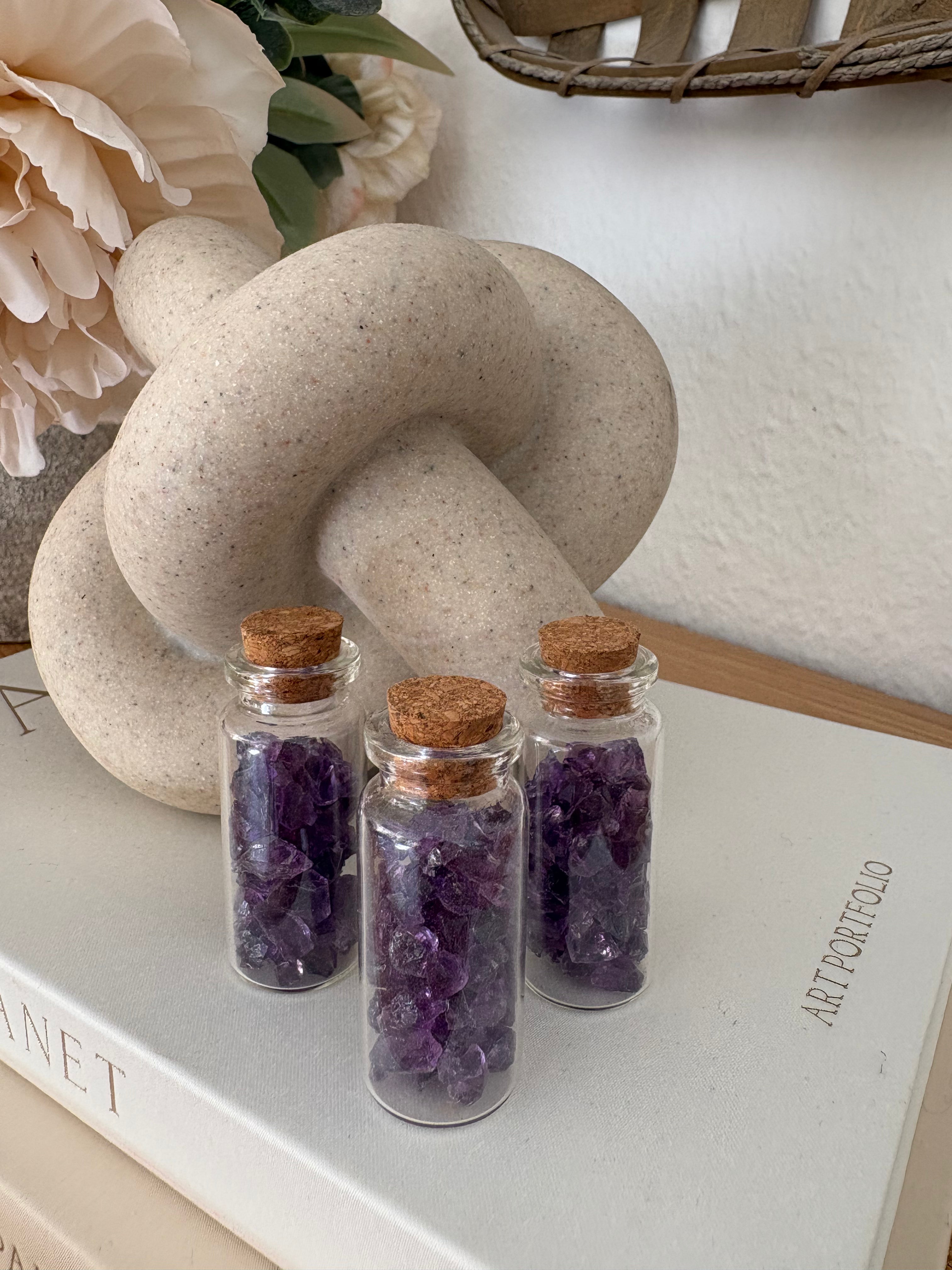 Amethyst Fläschchen