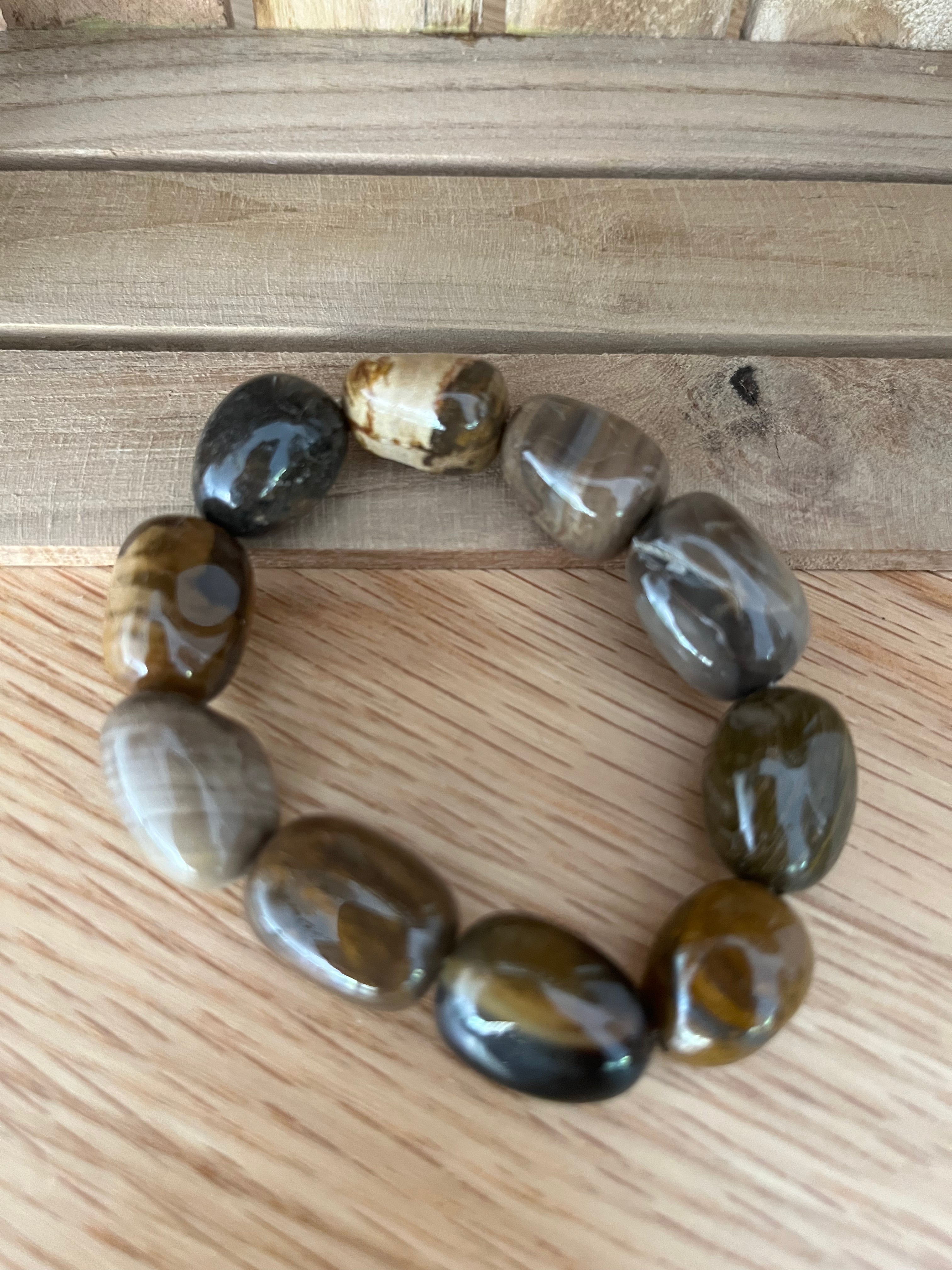 Edelstein Armband "Achat"