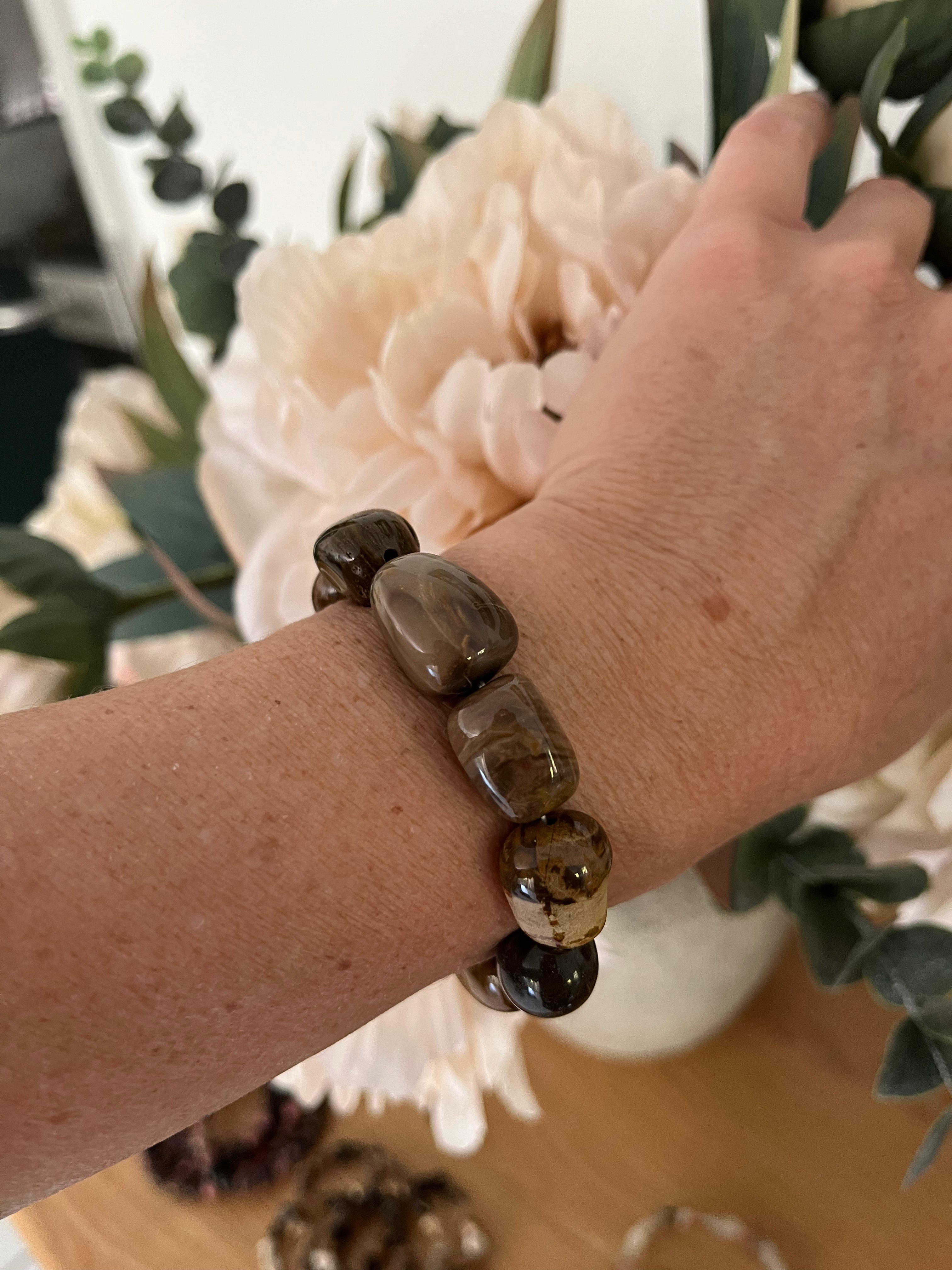 Edelstein Armband "Achat"