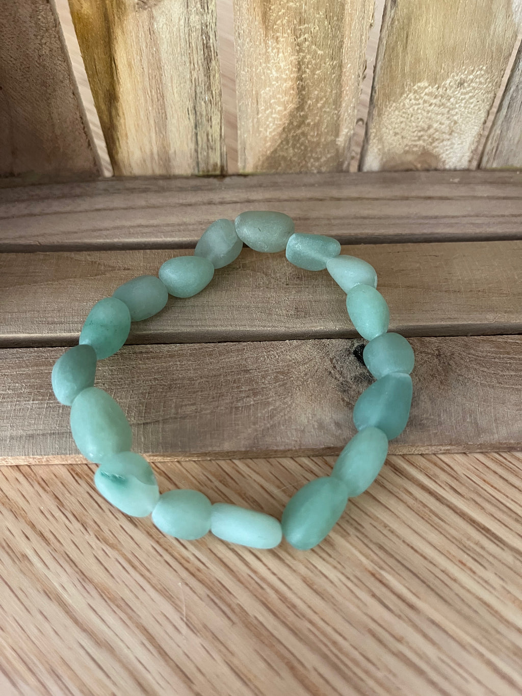 Edelstein Armband "Aventurin" ( matt )