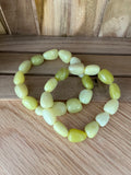 Edelstein Armband " Serpentin " (New Jade)