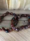 Edelstein Armband " Mahagoni Obsidian "