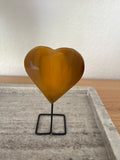 Achat Herz Aufsteller " Karamell Latte "